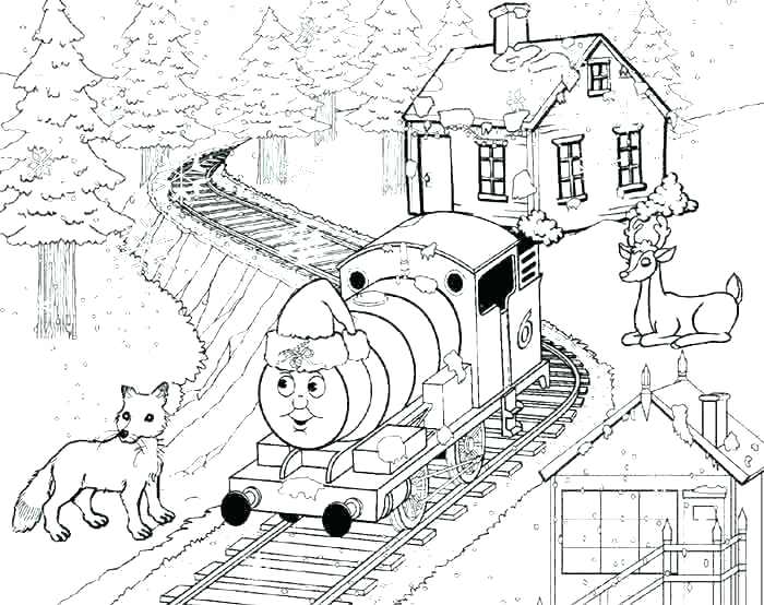 700x554 Thomas Train Coloring Pages Free Online The Train Coloring Pages