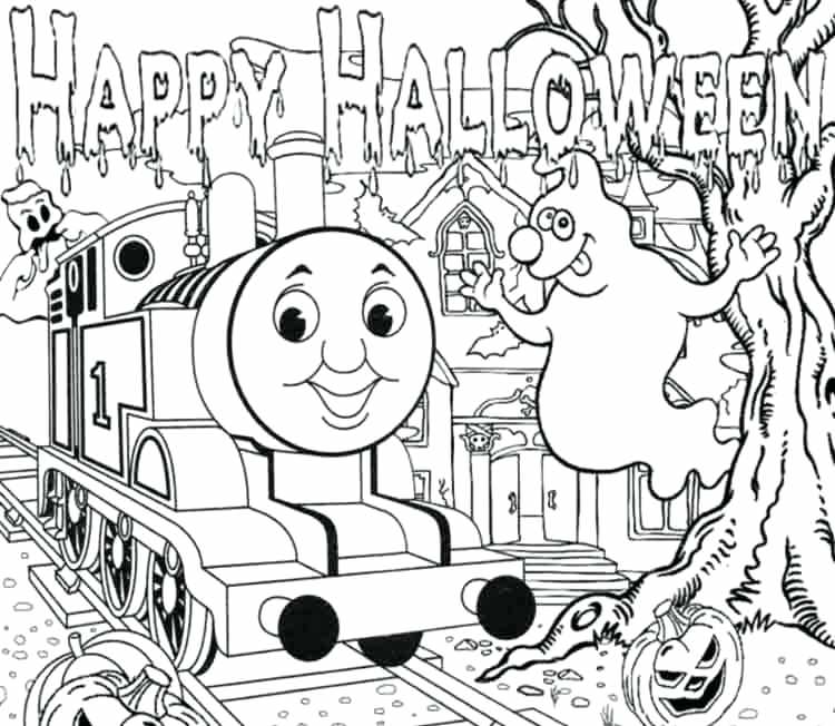 750x652 Coloring Thomas Train Coloring Pages Free Page The Tank Engine
