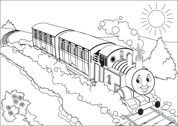 600x428 Coloring Pages Flowers Hard Content Uploads Tank Engine Thomas