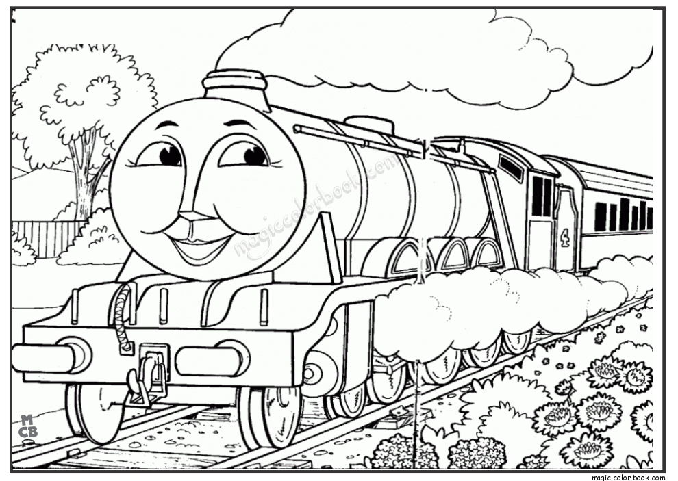 990x703 Thomas And Friends Coloring Pages Mewarnai