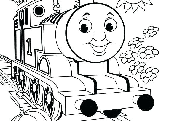 570x409 Thomas Train Coloring Page Train Coloring Page Train Coloring