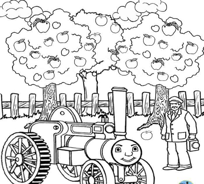 700x630 Kids Free Online Coloring Pages Thomas Train Printable Pictures