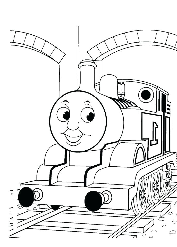 687x956 Thomas The Train Coloring Pages Free Printables The Train Coloring