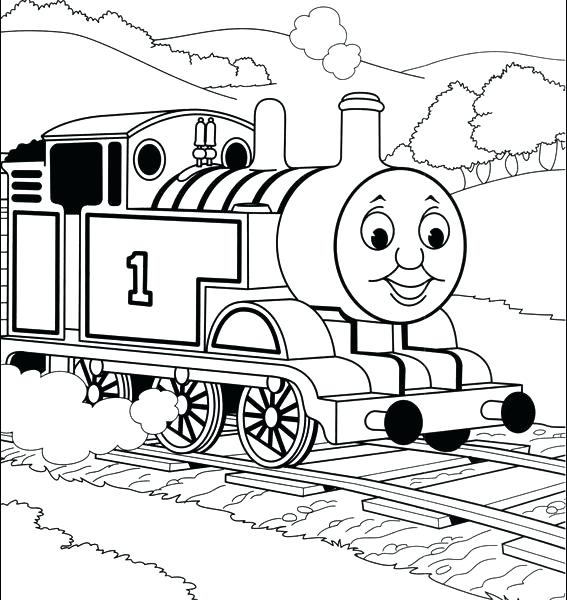 Thomas The Train Coloring Pages Online