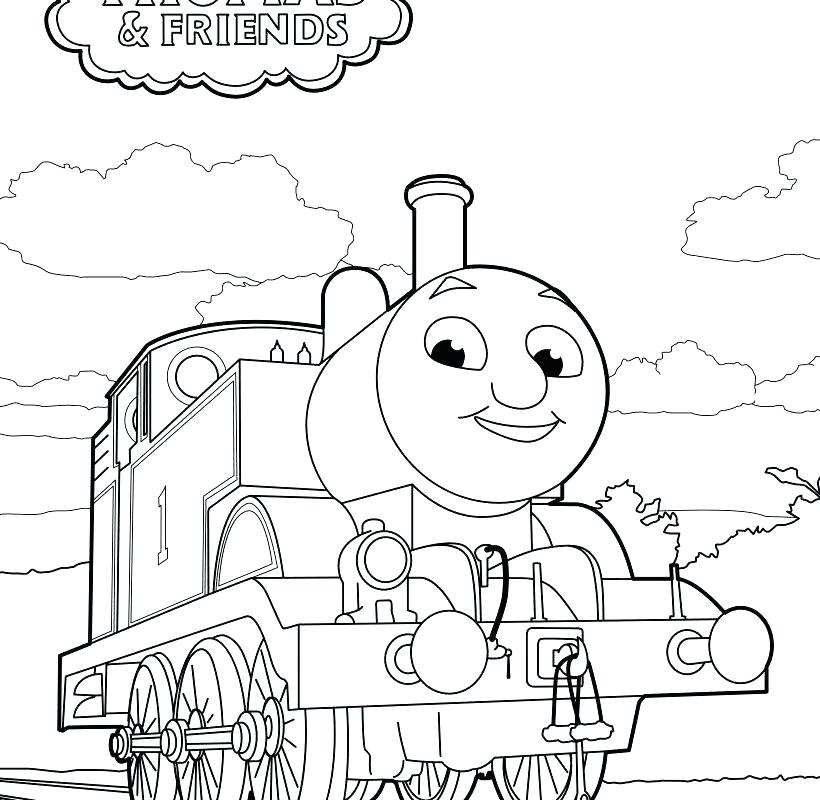 820x800 Thomas Coloring Pages Free Train Coloring Pages Thomas