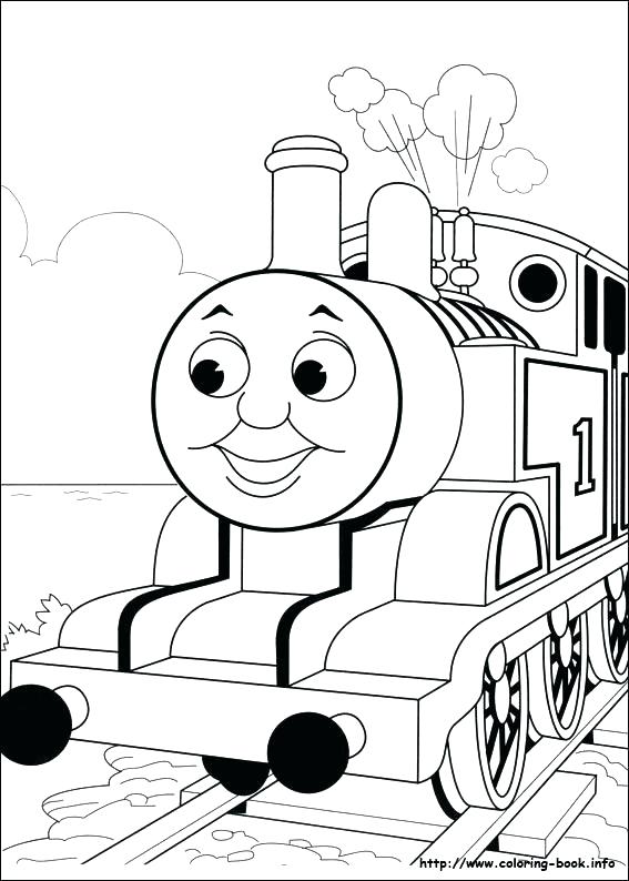 567x794 Thomas The Tank Coloring Pages The Train Coloring Pages To Print