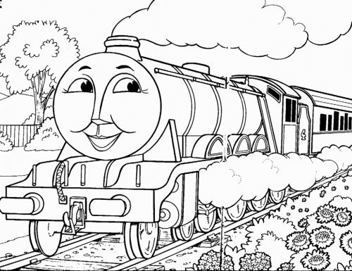 500x385 248 Best Thomas The Train Images On Coloring Pages