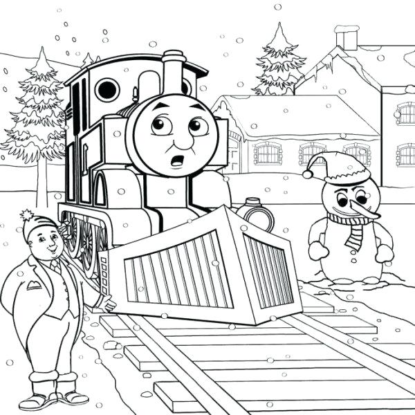 600x600 Thomas The Train Halloween Coloring Pages And Friends Train