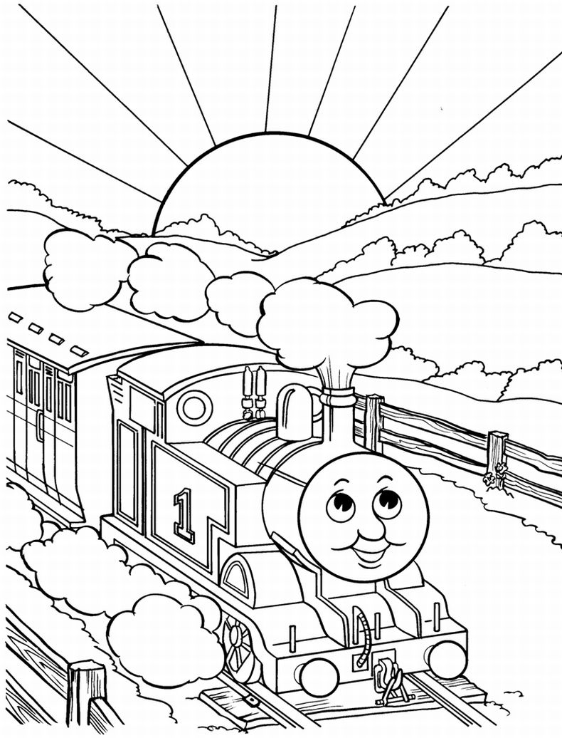 790x1036 Train Printable Coloring Pages Coloring Pages For Kids Trains