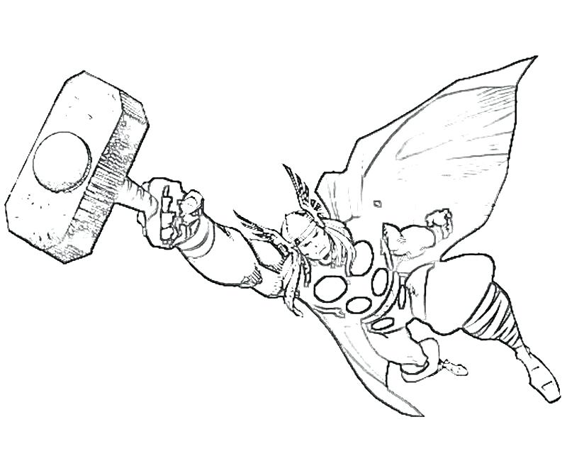 800x667 Good Thor Coloring Pages Or Printable Coloring Pages Free