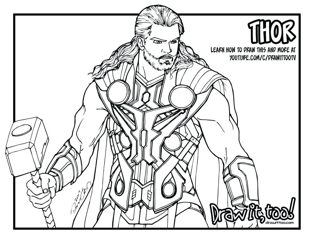1024x791 Last Chance Thor Coloring Pages Awesome Free 14213 Deeptown Club