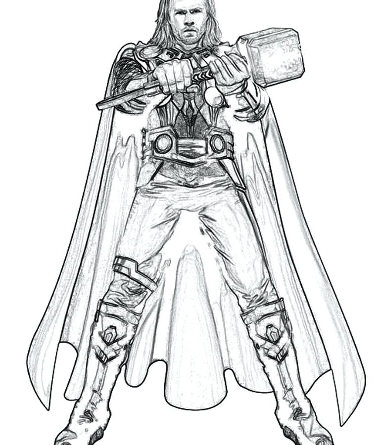 768x900 Thor Coloring Page Lego Thor Colouring Pages