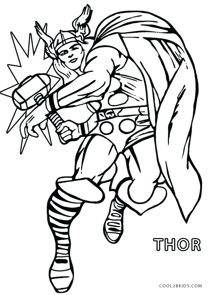 687x956 Coloring Pages Thor Coloring Pages Medium Size Of Coloring