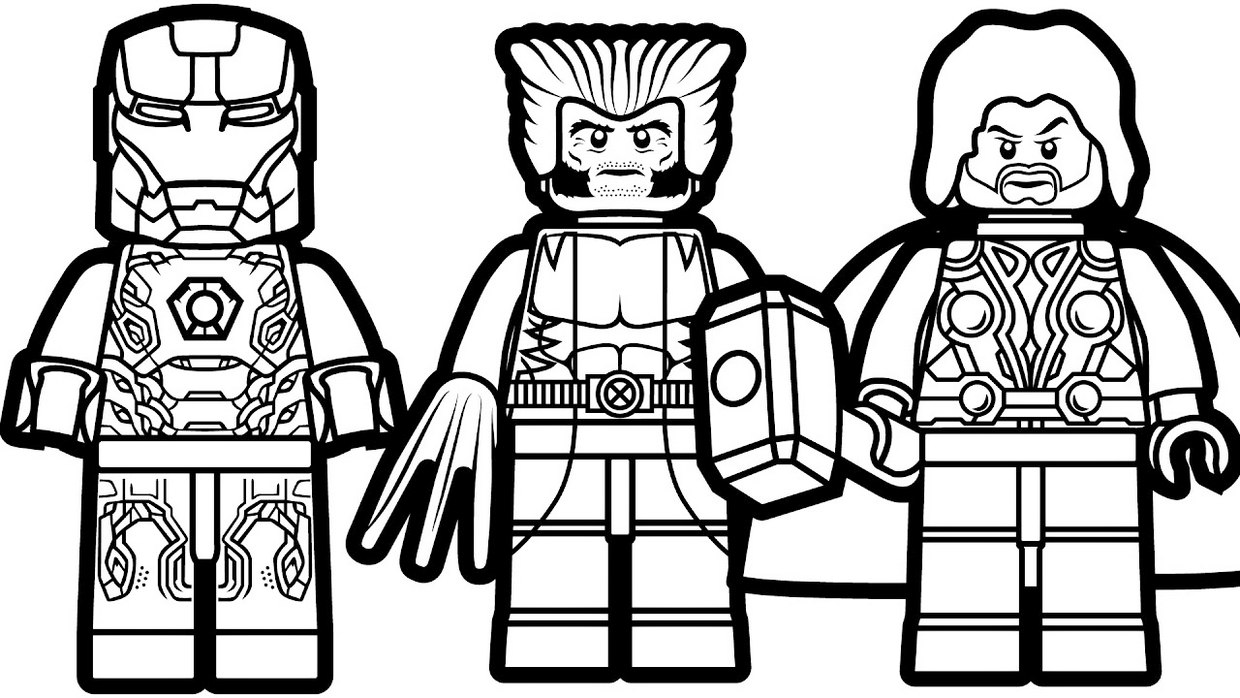 1240x698 Spiderman And Thor Coloring Book Pages Kids Fun Of Free Printable