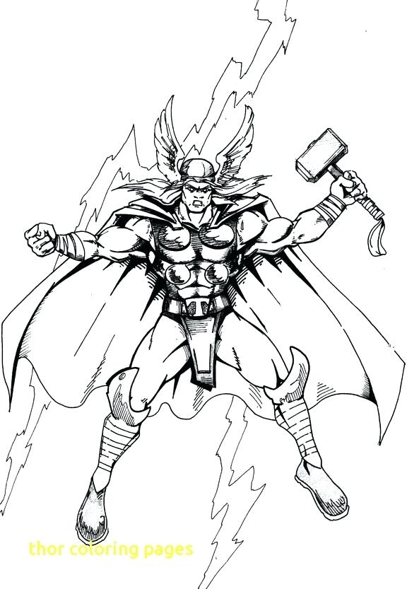 576x833 Thor Coloring Page Coloring Page Movie Coloring Pages Printable