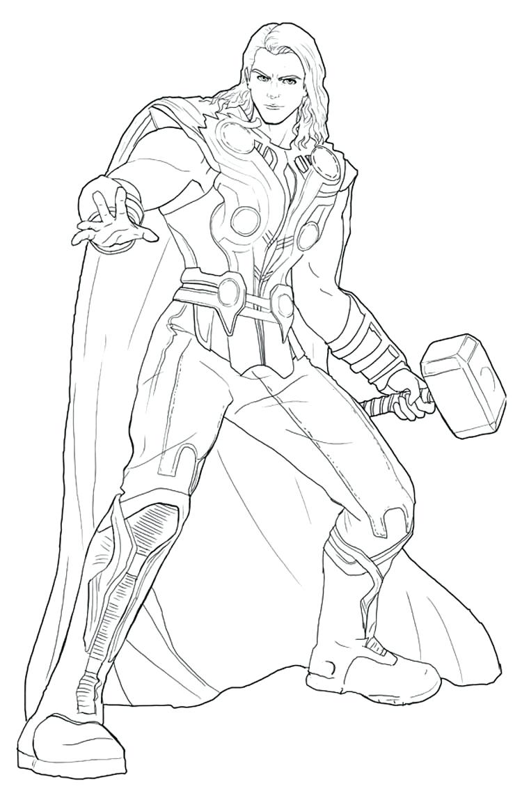 750x1159 Coloring Pages Thor Coloring Pages. Thor Face Coloring Pages