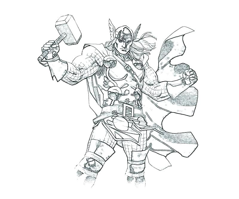 800x667 Coloring Thor Avenger Pop Thorn Coloring Pages Interconnect.site
