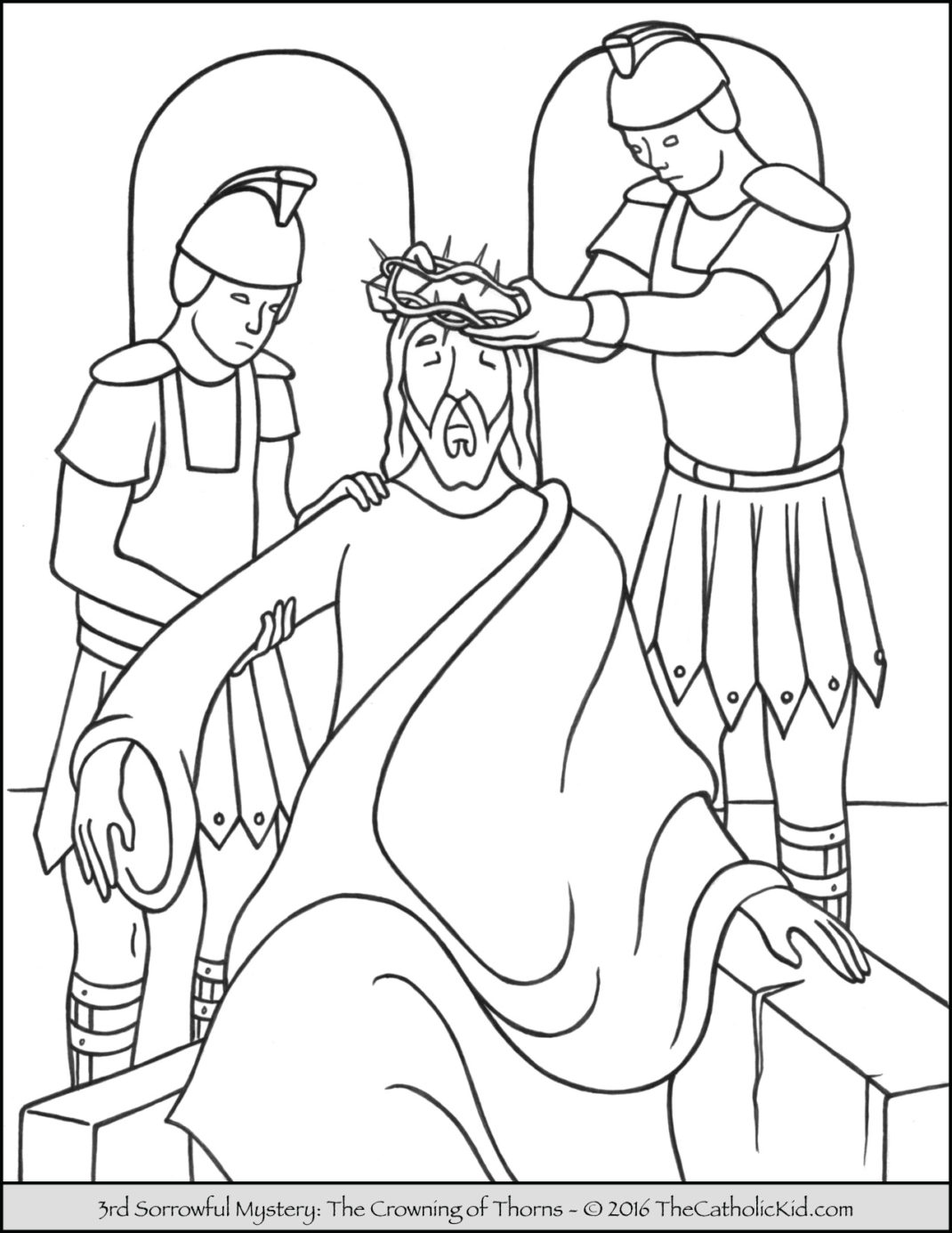 1070x1385 Crown Of Thorns Coloring Page Newyork