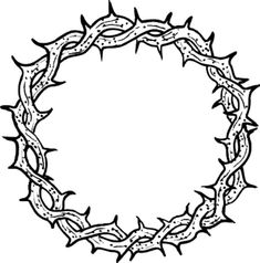 235x238 Religious Symbols Coloring Pages Jesus Crown Of Thorns Tattoo