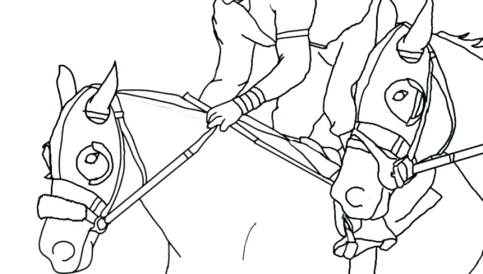 960x544 Horse Racing Coloring Pages Horse Racing Color Pages Horse