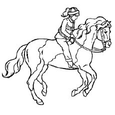 230x230 Top 48 Free Printable Horse Coloring Pages Online Thoroughbred
