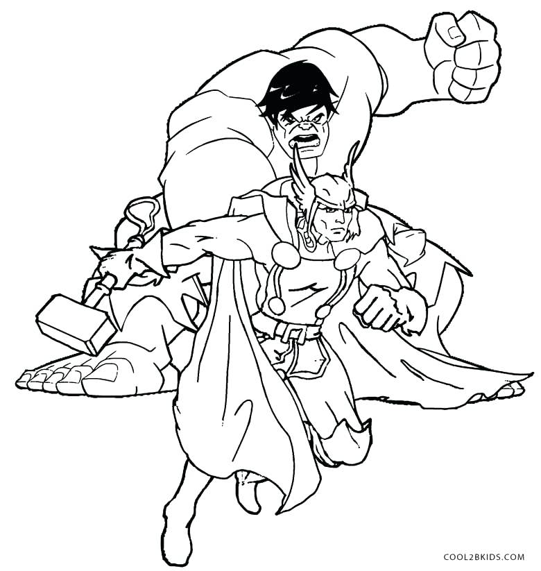 780x823 Thor Coloring Page New Coloring Pages In New Coloring Pages