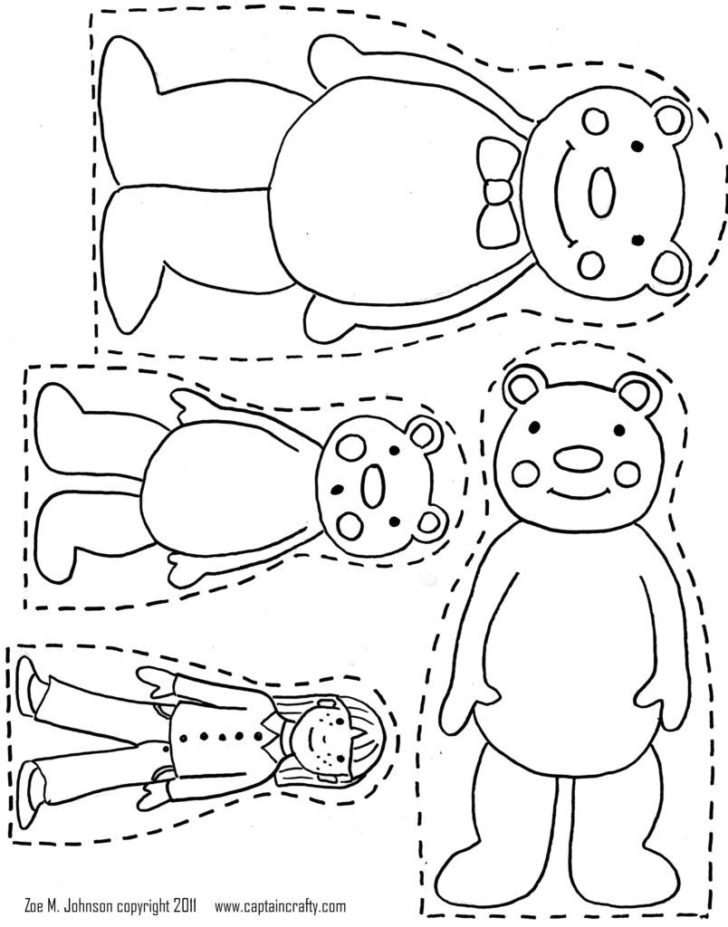 728x927 Goldilocks And The Three Bears Coloring Pages Coloring Pages Kids