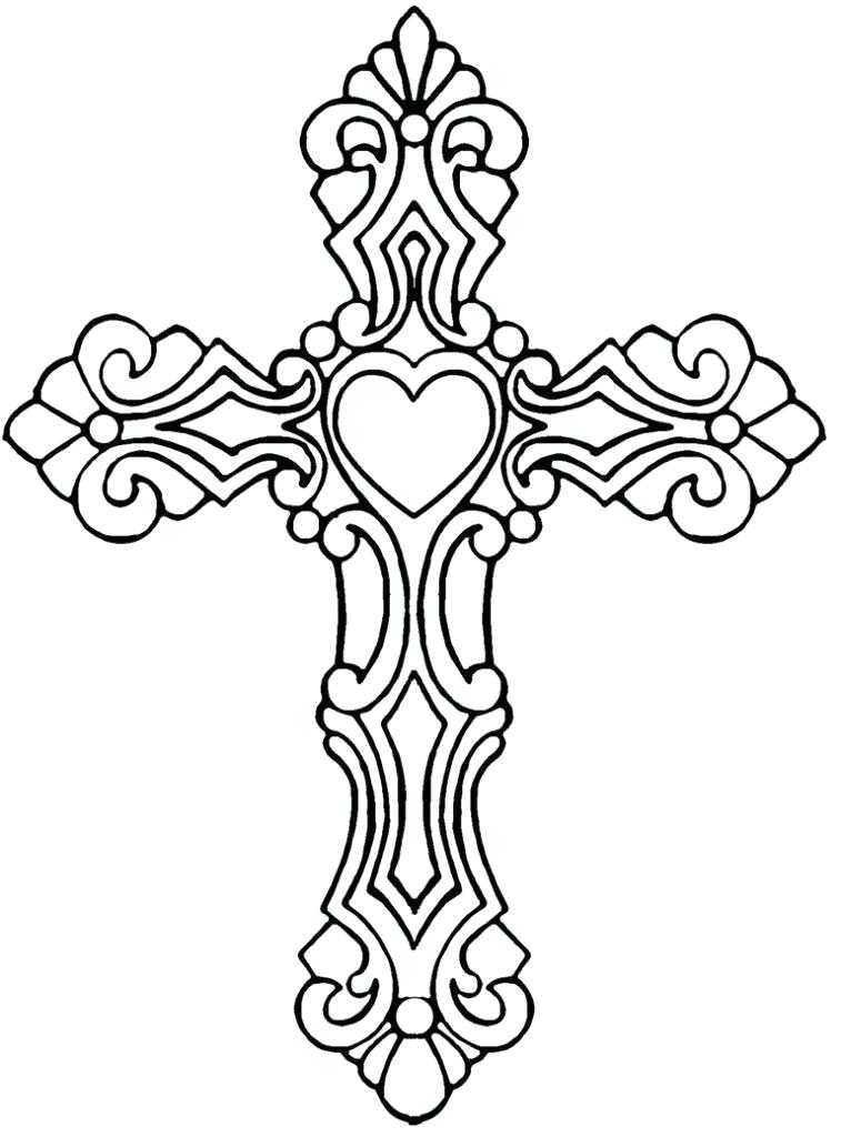 757x1024 Coloring Pages Of Crosses Coloring Pages Crosses 3 Coloring Pages
