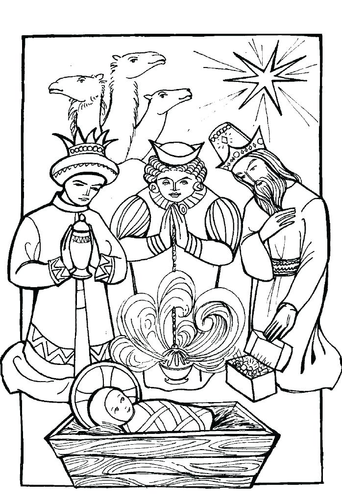 698x1018 Three Kings Coloring Pages Grandmaman.site