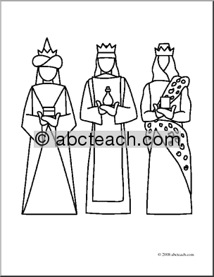 304x392 Best Photos Of We Three Kings Coloring Page