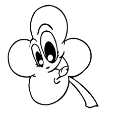 230x230 Top 20 Free Printable Four Leaf Clover Coloring Pages Online