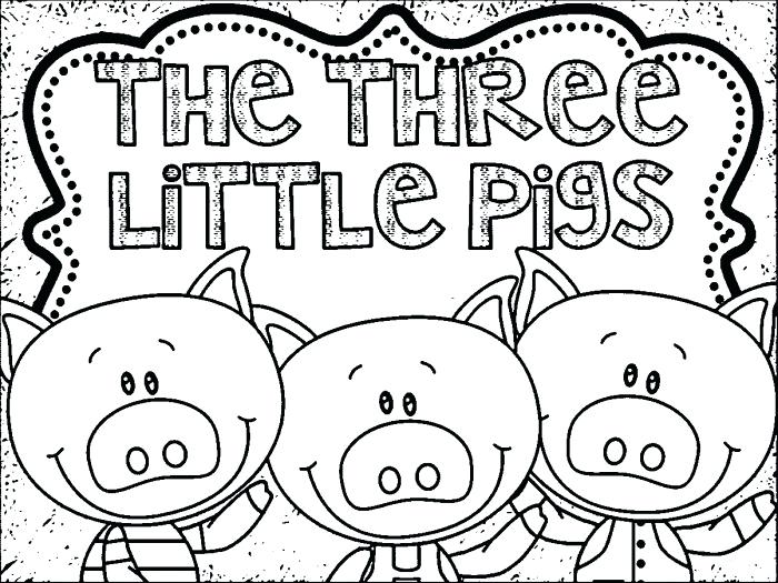 700x525 3 Little Pigs Coloring Pages