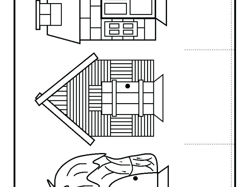 791x600 Coloring Pages Of Houses