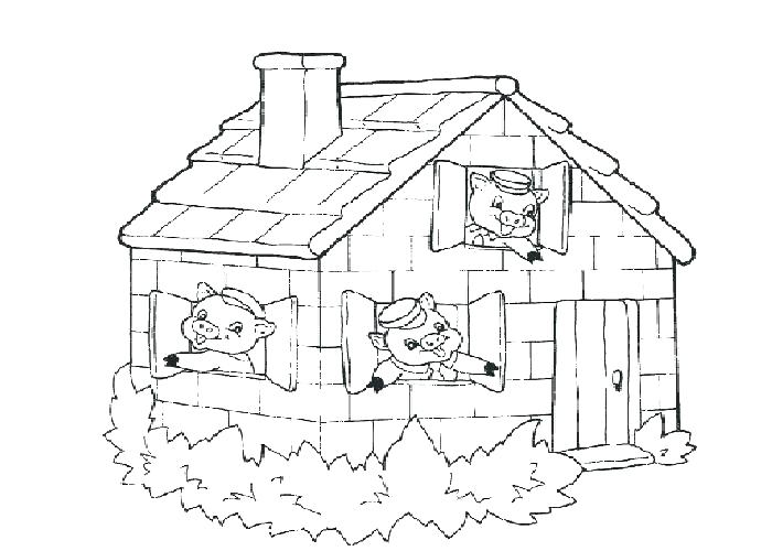 700x500 The Three Little Pigs Coloring Pages Shippa.co