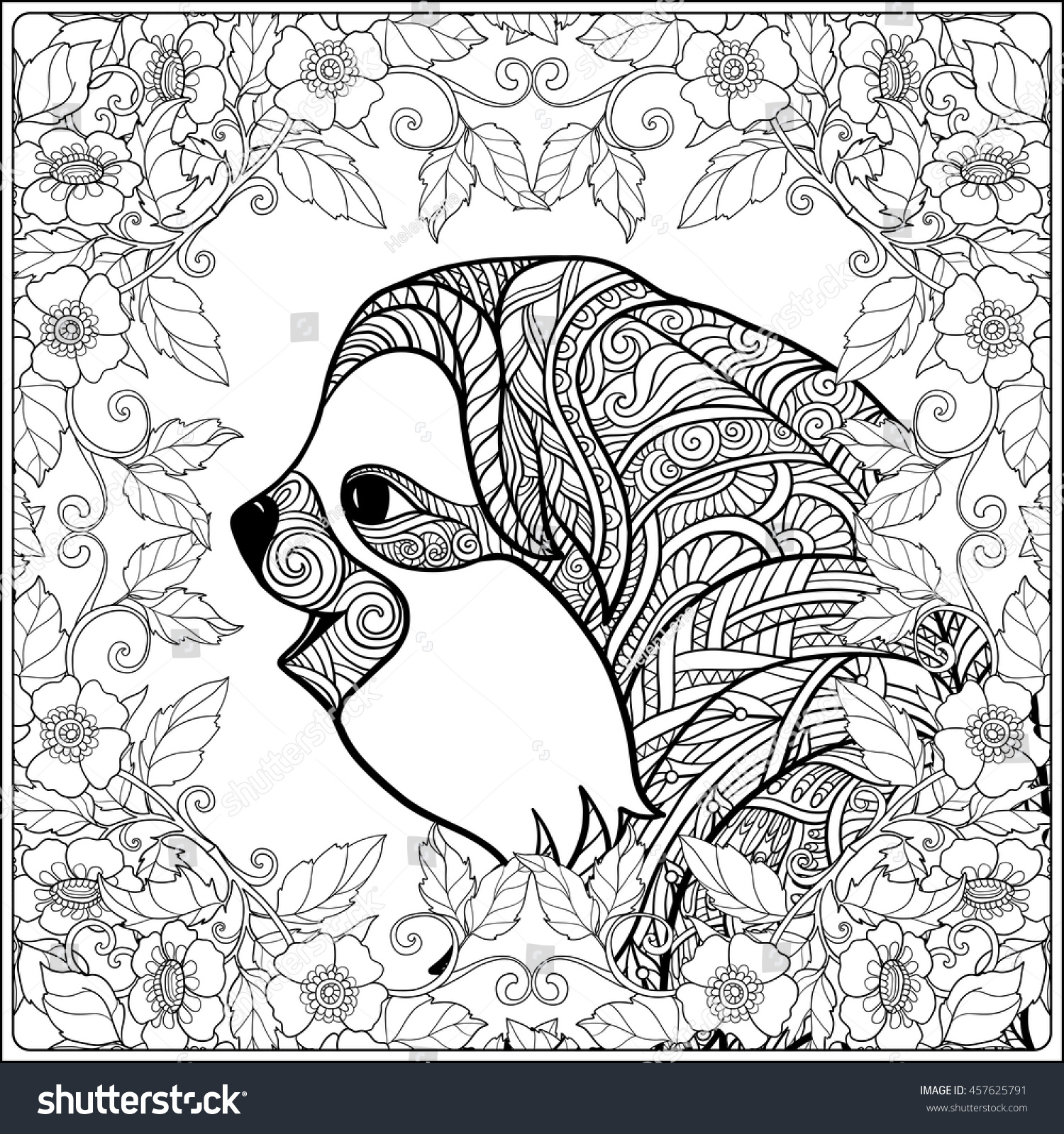 1500x1600 Three Toed Sloth Eating Leaves Print Coloring Page Animal