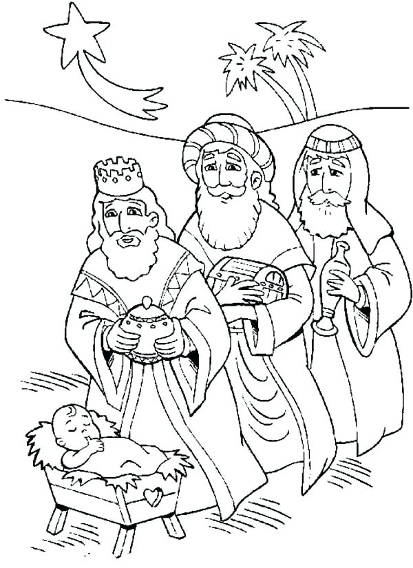 600x825 Advent Coloring Pages Wise Men Coloring Page Advent And Three Wise