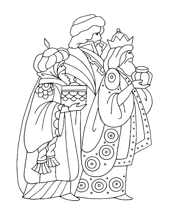 600x776 Three Wise Men Coloring Pages Three Wise Men Coloring Pages Wise