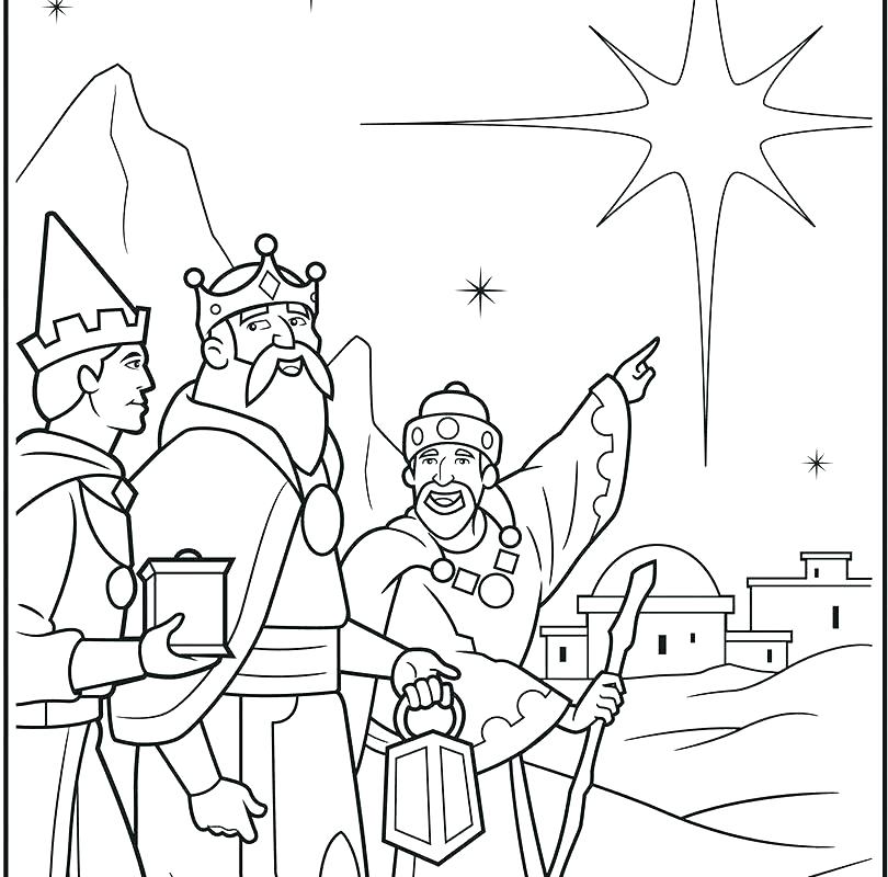 810x800 Wise Man Foolish Man Coloring Page Three Wise Men Coloring Pages