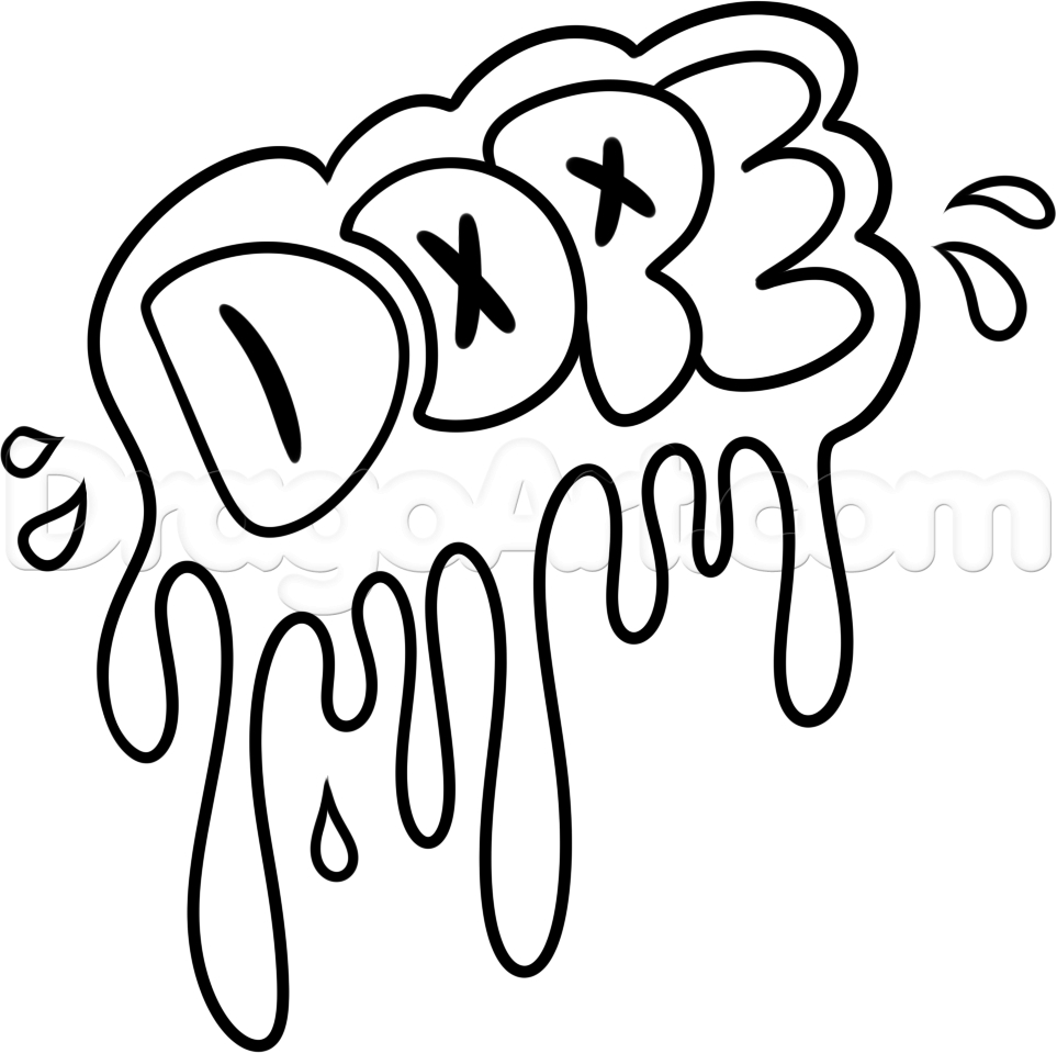 963x959 Graffiti Thug Drawings How To Draw Dope, Step By Step, Graffiti