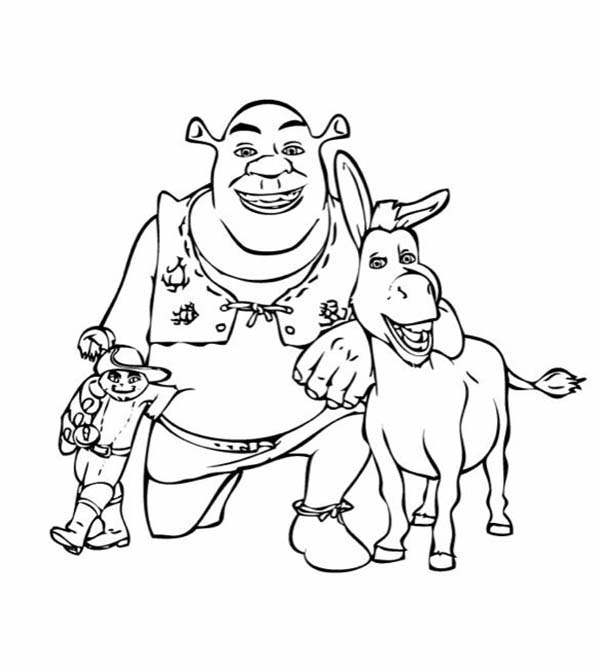 600x669 Puss In Boots Movie Coloring Pages