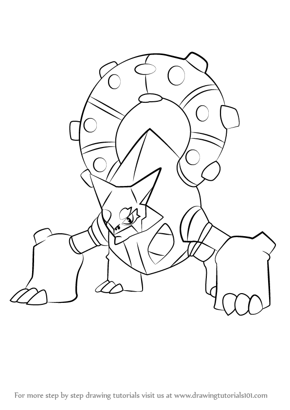 596x842 Volcanion Coloring Page Learn How To Draw Volcanion From Pokemon