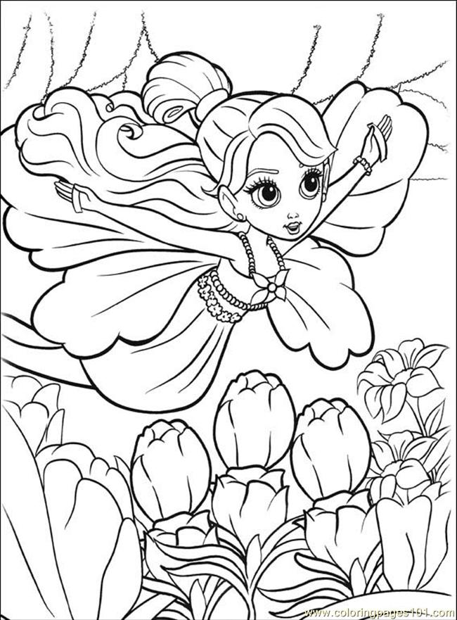 Thumbelina Coloring Pages