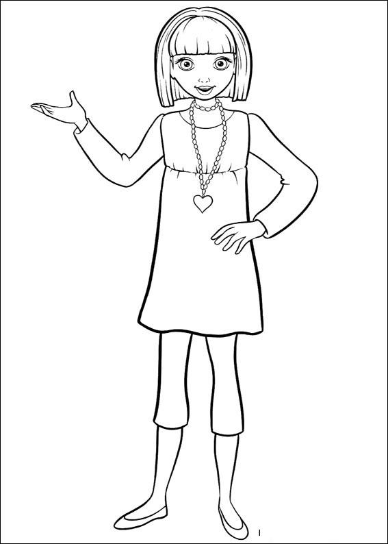 567x794 Barbie Thumbelina Coloring Page 23