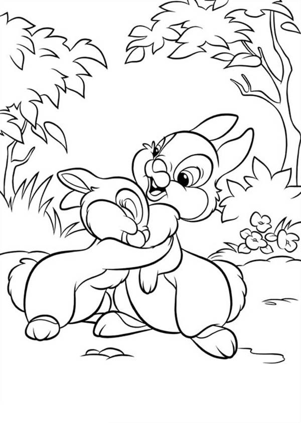 Thumper Coloring Pages