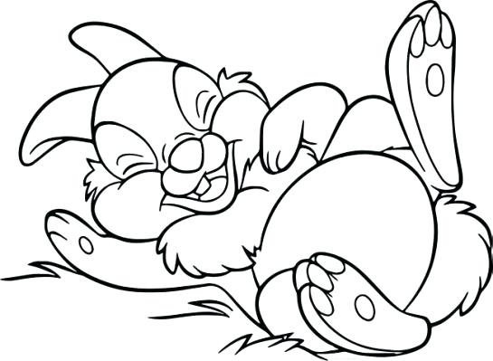545x399 Bambi Thumper Coloring Pages Best Images On Rabbit And Embroidery