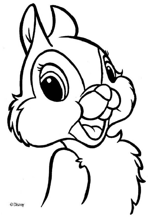 606x850 Bambi Coloring Pages