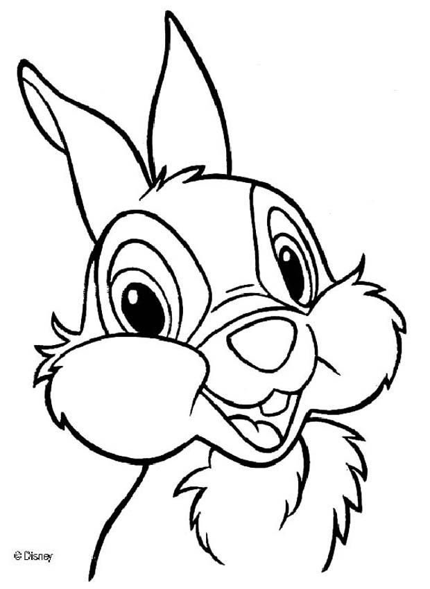 620x850 Bambi Coloring Pages