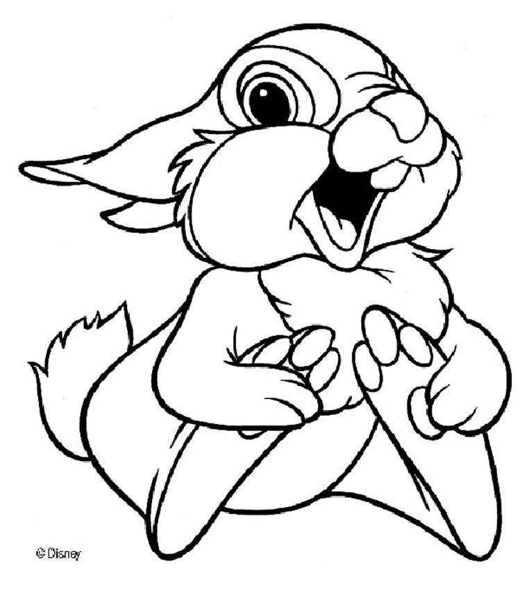 762x850 Thumper 9 Coloring Pages