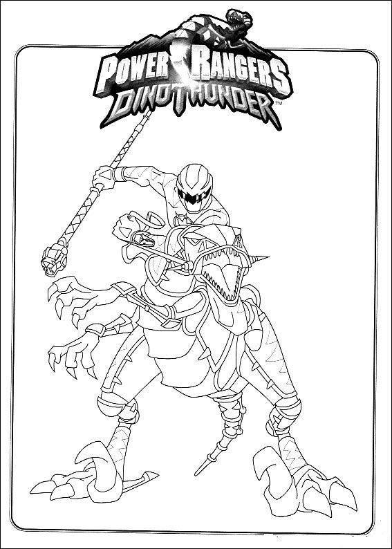 567x794 Power Rangers Coloring Pages Power Rangers Dino Thunder Coloring