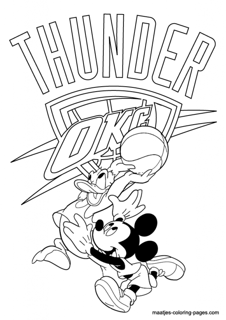 724x1024 Thunder Coloring Pages Pics Of Okc Logo Coloring Pages Okc Thunder